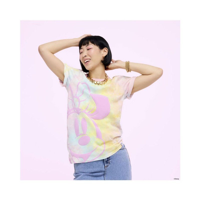 Disney by Loungefly Tee T-Shirt Unisexe Minnie Mouse Tie Die (XL) | 0671803554672