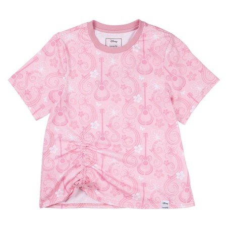 Disney by Loungefly Tee T-Shirt Unisexe Hannah Montana Shirred Hem (XXL) | 0671803553712