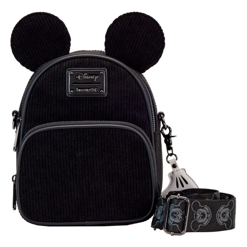 Disney by Loungefly sac à bandoulière Mickey Mouse 100th Anniversary Corduroy | 0671803542037