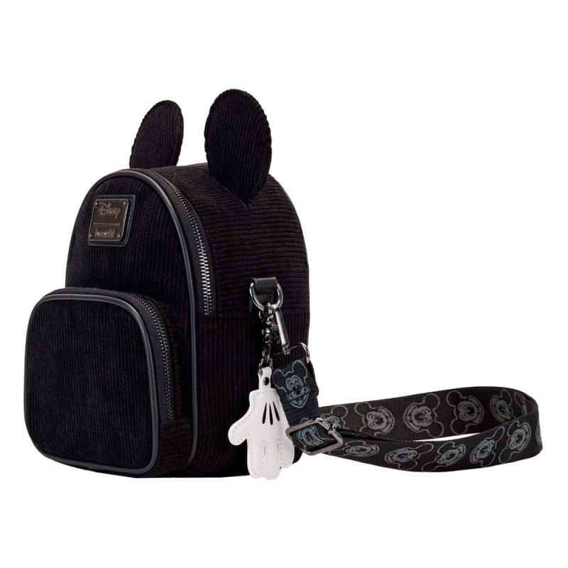 Disney by Loungefly sac à bandoulière Mickey Mouse 100th Anniversary Corduroy | 0671803542037