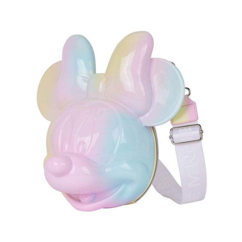 Disney by Loungefly Crossbody Bag Minnie Mouse Tie Dye Molded | 0671803554009