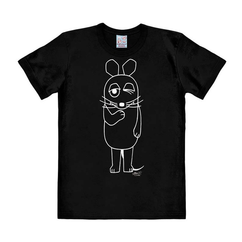 Die Sendung mit der Maus (L'émission avec la souris) T-Shirt Easy Fit Outline (XL) | 4045846424982