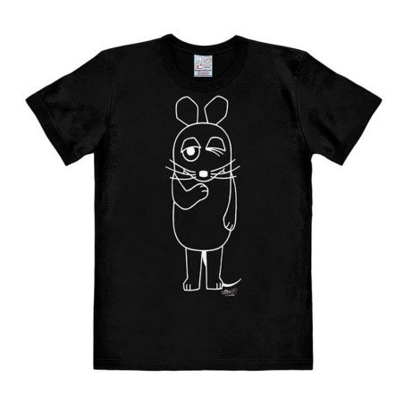Die Sendung mit der Maus (L'émission avec la souris) T-Shirt Easy Fit Outline (XL) | 4045846424982