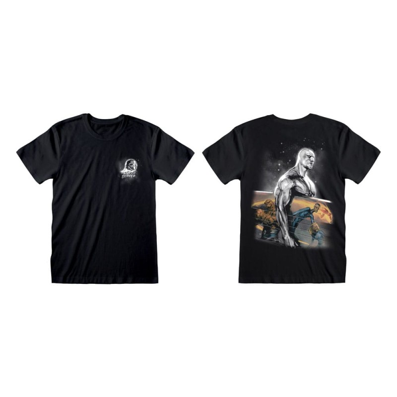Fantastic 4 T-Shirt Silver Surfer (M) | 5056811556972