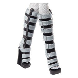Monster High poupée Reel Drama Clawdeen Wolf en Noir et Blanc | 0194735104802