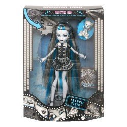 Monster High poupée Reel Drama Frankie Stein en Noir et Blanc | 0194735104789