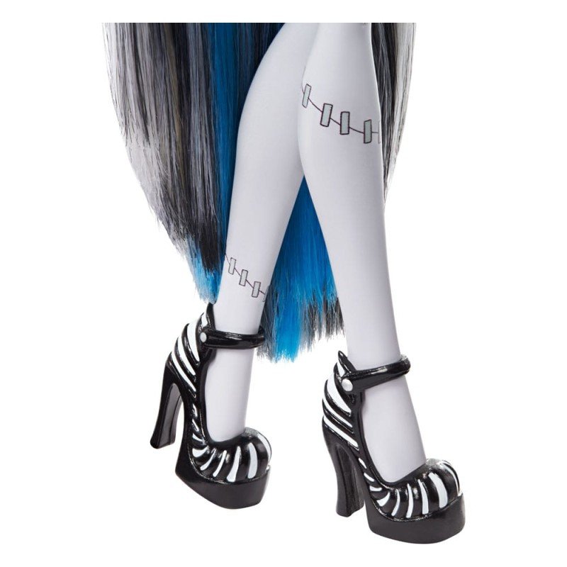 Monster High poupée Reel Drama Frankie Stein en Noir et Blanc | 0194735104789
