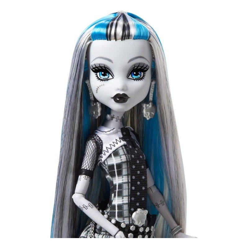 Monster High poupée Reel Drama Frankie Stein en Noir et Blanc | 0194735104789