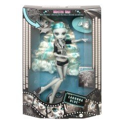 Monster High poupée Reel Drama Lagoona Blue en Noir et Blanc | 0194735104796