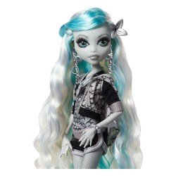 Monster High poupée Reel Drama Lagoona Blue en Noir et Blanc | 0194735104796