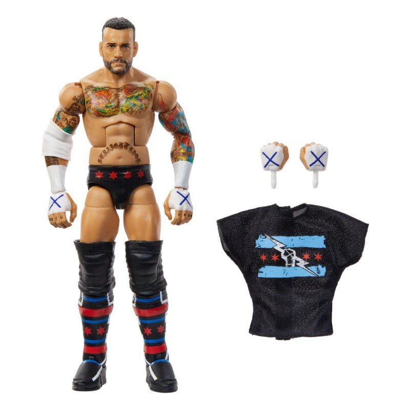 WWE Elite Collection figurine CM Punk 15 cm | 0194735271337