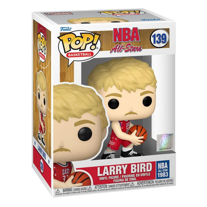 NBA Legends Figurine Funko POP! Sports Vinyl Larry Bird (Red All Star Uni 1983) 9 cm