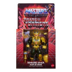 Masters of the Universe x Transformers figurine Bumblebee Armor Man-At-Arms heo European Exclusive 14 cm | 0194735321599