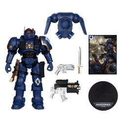 Warhammer 40,000 figurine Lieutenant in Phobos Armor (Ultramarines) 18 cm | 0787926109061