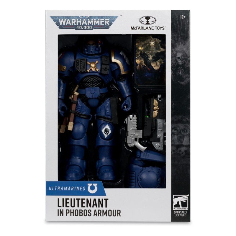 Warhammer 40,000 figurine Lieutenant in Phobos Armor (Ultramarines) 18 cm | 0787926109061