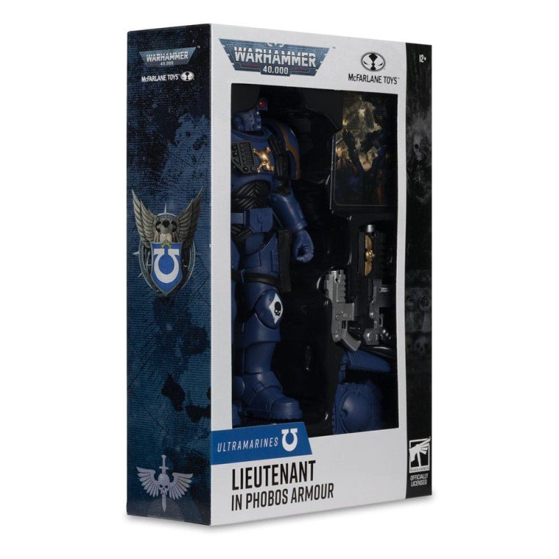 Warhammer 40,000 figurine Lieutenant in Phobos Armor (Ultramarines) 18 cm | 0787926109061