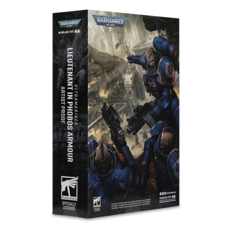 Warhammer 40,000 figurine Lieutenant in Phobos Armor (Ultramarines) (Artist Proof) 18 cm | 0787926109078