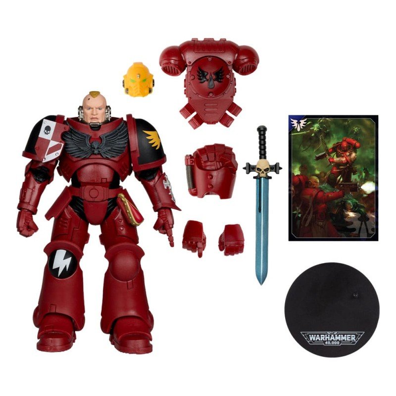 Warhammer 40,000 figurine Assault Intercessor Sergeant (Blood Angel) 18 cm | 0787926109481