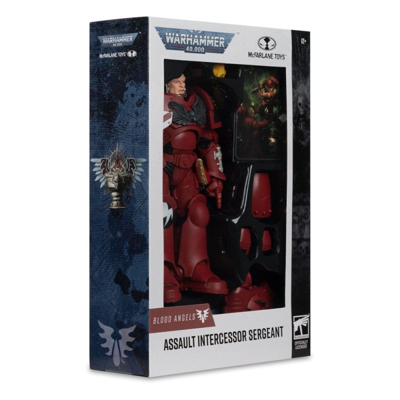 Warhammer 40,000 figurine Assault Intercessor Sergeant (Blood Angel) 18 cm | 0787926109481