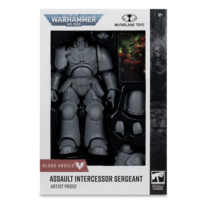 Warhammer 40,000 figurine Assault Intercessor Sergeant (Blood Angel) (Artist Proof) 18 cm | 0787926109498