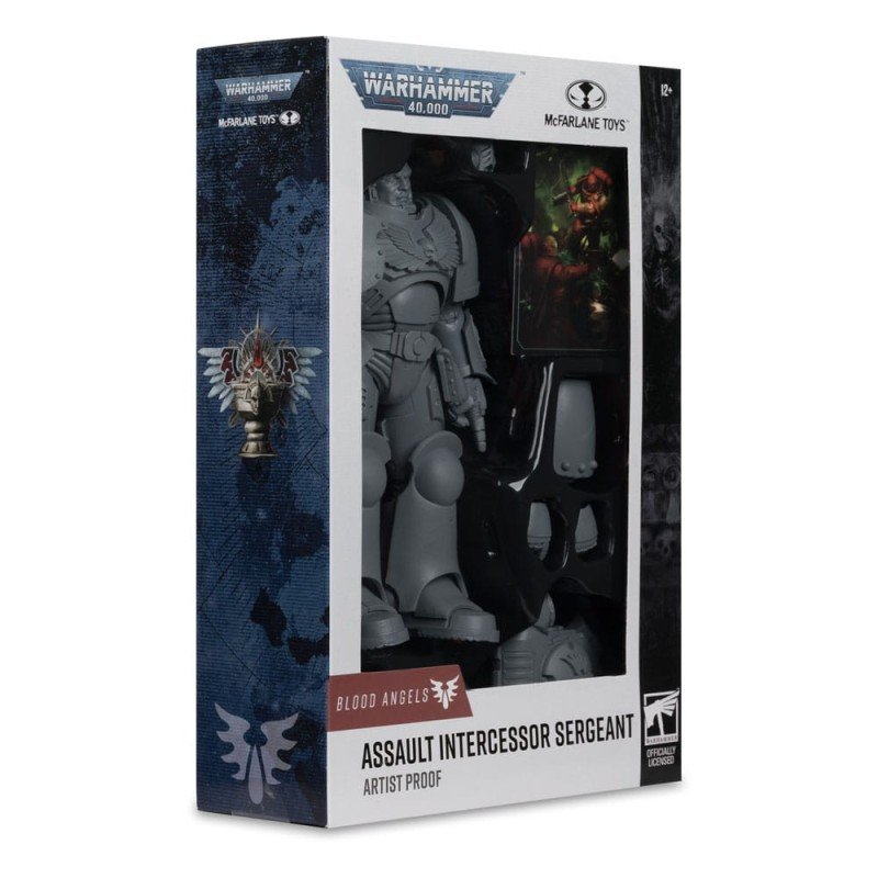 Warhammer 40,000 figurine Assault Intercessor Sergeant (Blood Angel) (Artist Proof) 18 cm | 0787926109498