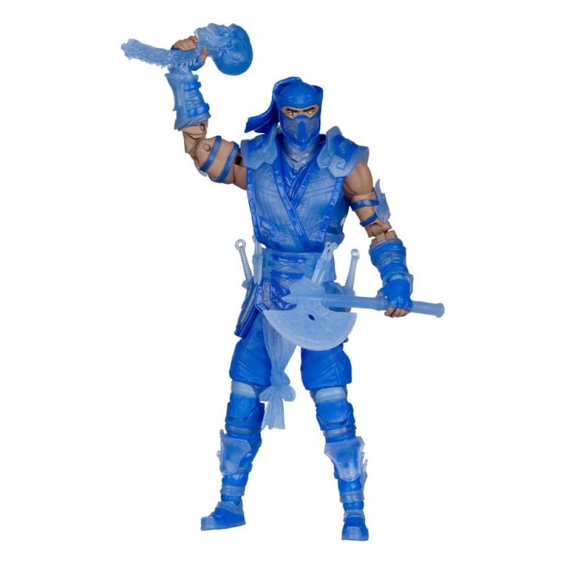 Mortal Kombat figurine Glow in the Dark Edition Sub-Zero (Gold Label) 18 cm | 0787926110975