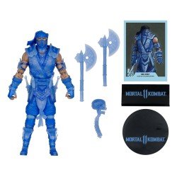 Mortal Kombat figurine Glow in the Dark Edition Sub-Zero (Gold Label) 18 cm | 0787926110975