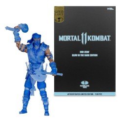Mortal Kombat figurine Glow in the Dark Edition Sub-Zero (Gold Label) 18 cm | 0787926110975