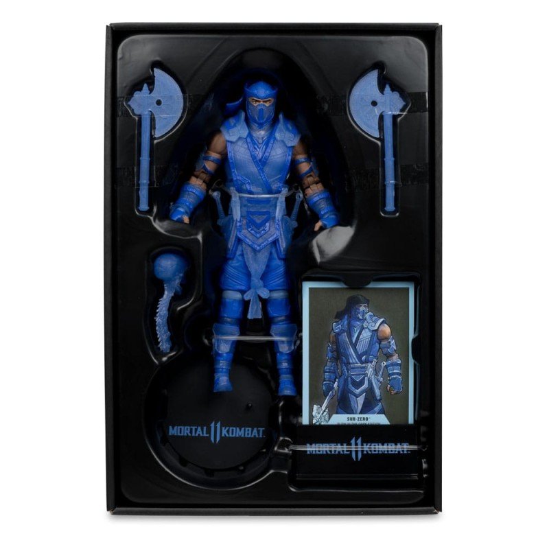 Mortal Kombat Action Figure Glow in the Dark Edition Sub-Zero (Gold Label) 18 cm | 0787926110975