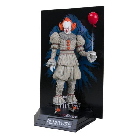 Welcome to Derry statuette PVC Movie Maniacs Pennywise (Gold Label) 16 cm | 0787926141368