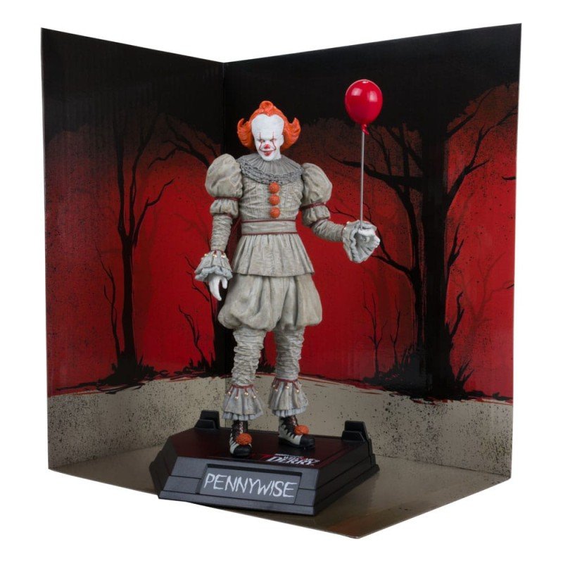 Welcome to Derry statuette PVC Movie Maniacs Pennywise (Gold Label) 16 cm | 0787926141368