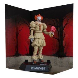 Welcome to Derry statuette PVC Movie Maniacs Pennywise (Flashback) (Gold Label) 16 cm | 0787926141375
