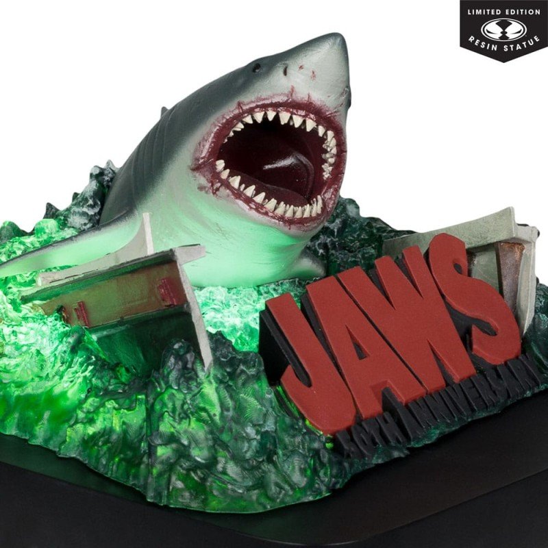 Les Dents de la mer statuette 1/48 PVC Jaws (50th Anniversary) 25 cm | 0787926141399