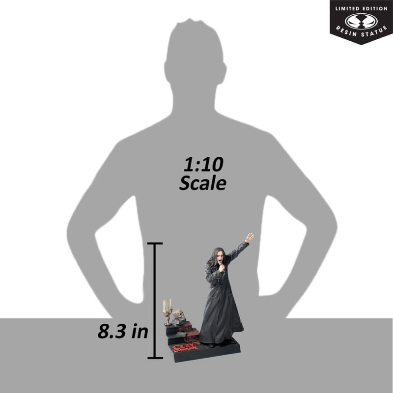 Ozzy Osbourne statuette 1/10 Music Maniacs Ozzy Osbourne 21 cm | 0787926142013
