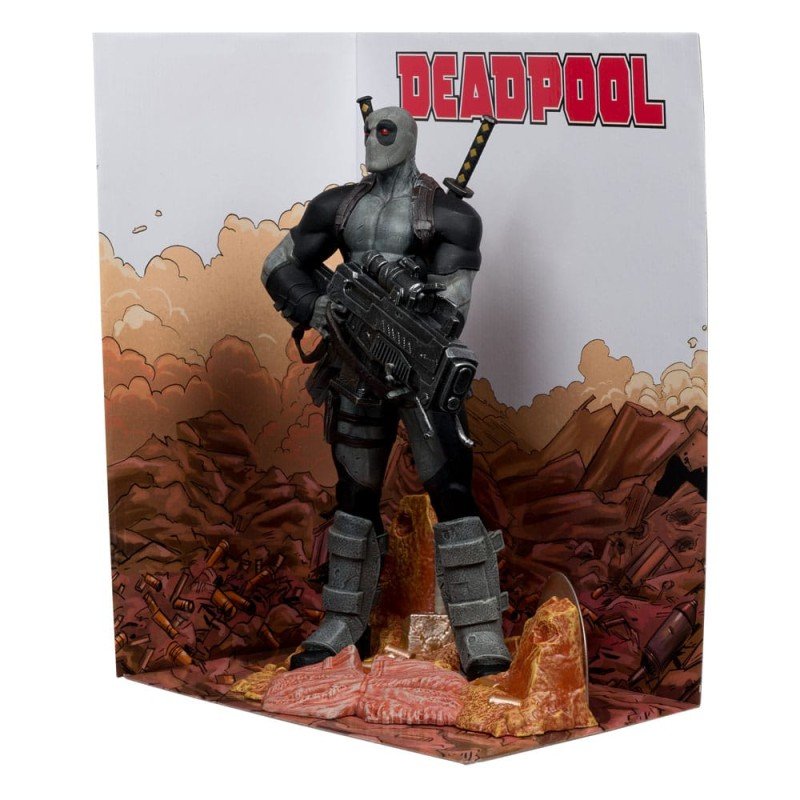 Marvel Collection statuette PVC 1/6 Deadpool (Deadpool no.1)(Grey Suit Chase) 27 cm | 0787926148176