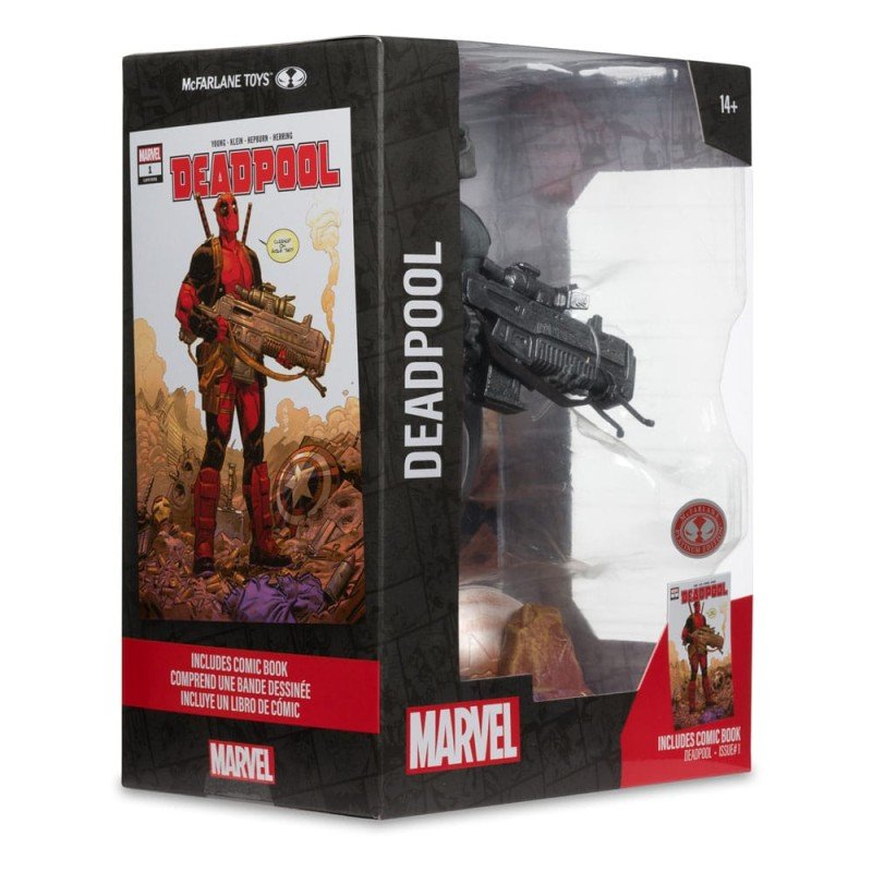 Marvel Collection statuette PVC 1/6 Deadpool (Deadpool no.1)(Grey Suit Chase) 27 cm | 0787926148176