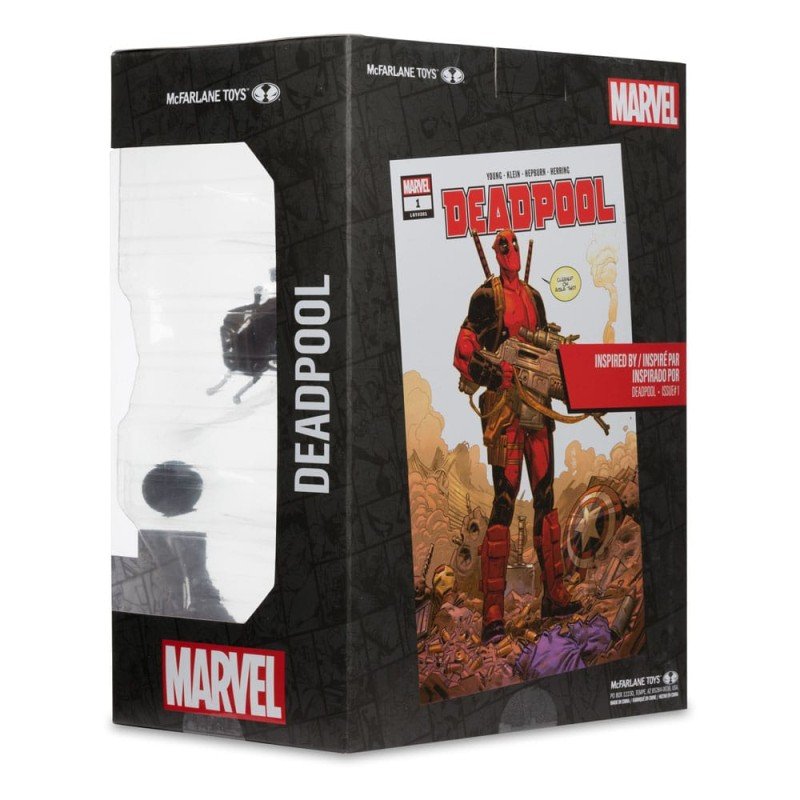 Marvel Collection statuette PVC 1/6 Deadpool (Deadpool no.1)(Grey Suit Chase) 27 cm | 0787926148176
