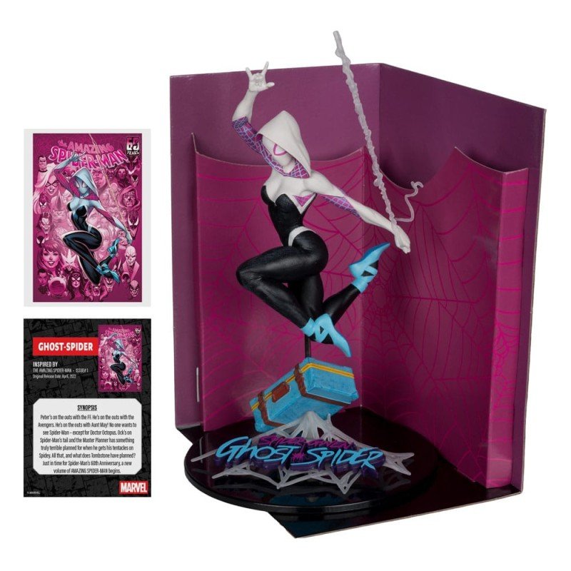 Marvel Collection statuette PVC 1/10 Ghost-Spider (The Amazing Spider-Man no.1) 17 cm | 0787926148237