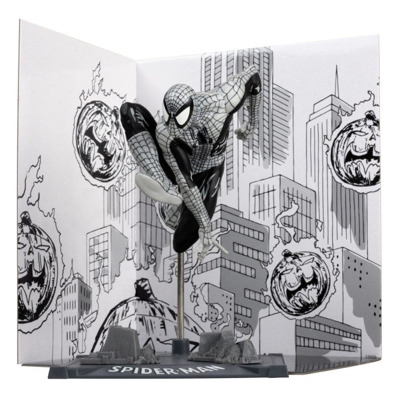Marvel Collection statuette PVC 1/10 Spider-Man (Spider-Man no.6)(Line Art)(Gold Label) 10 cm | 0787926148299