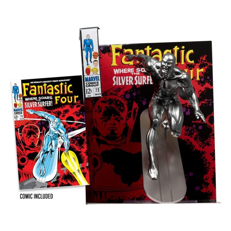 Marvel Collection statuette PVC 1/6 Silver Surfer (Fantastic Four no.72) 25 cm | 0787926148312