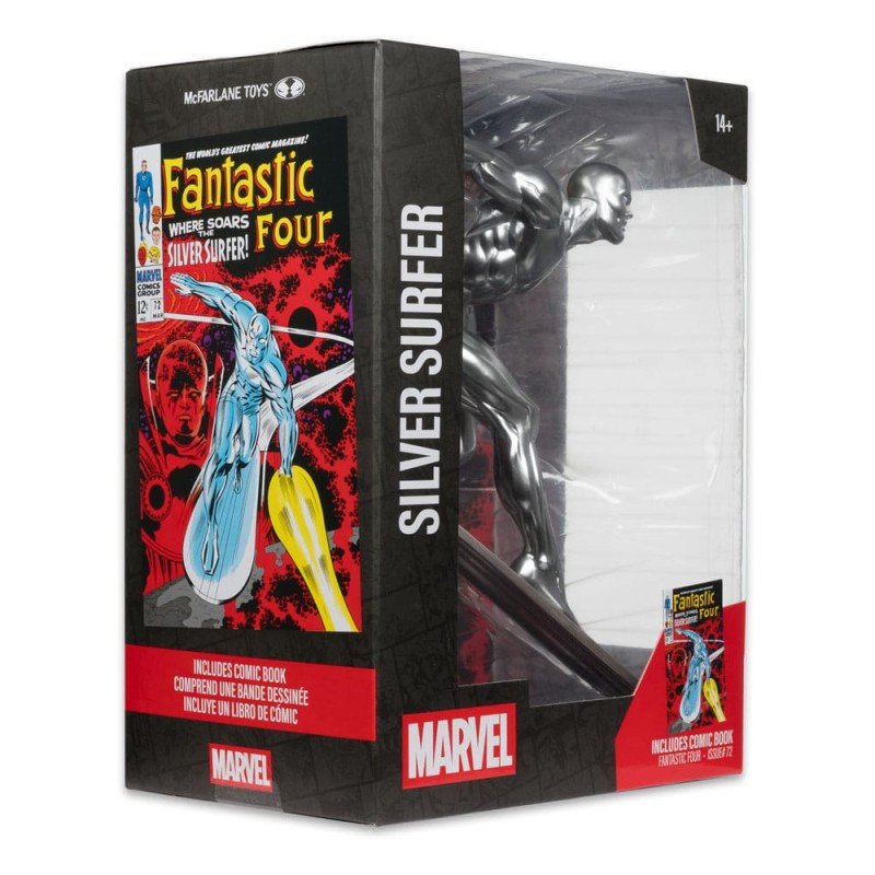 Marvel Collection statuette PVC 1/6 Silver Surfer (Fantastic Four no.72) 25 cm | 0787926148312