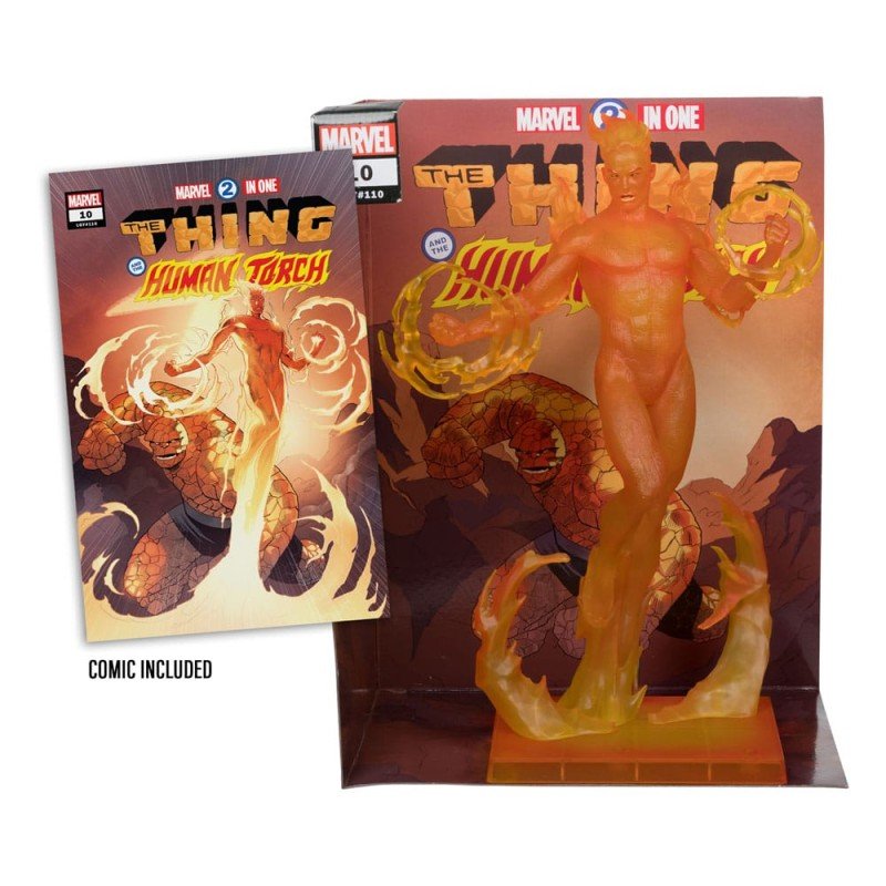 Marvel Collection statuette PVC 1/6 Human Torch (Marvel 2 in 1 no.10) 29 cm | 0787926148435