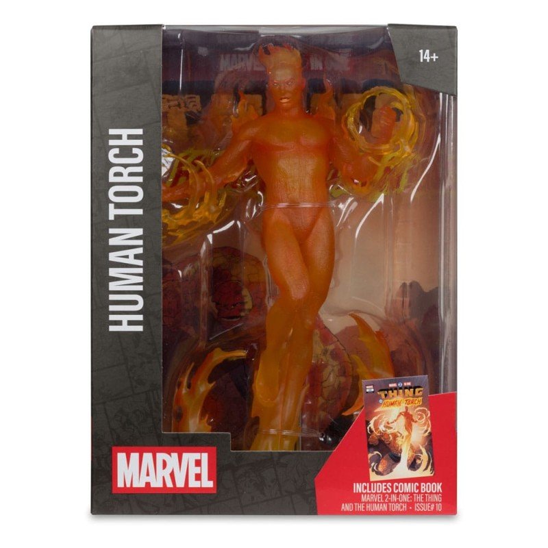 Marvel Collection statuette PVC 1/6 Human Torch (Marvel 2 in 1 no.10) 29 cm | 0787926148435