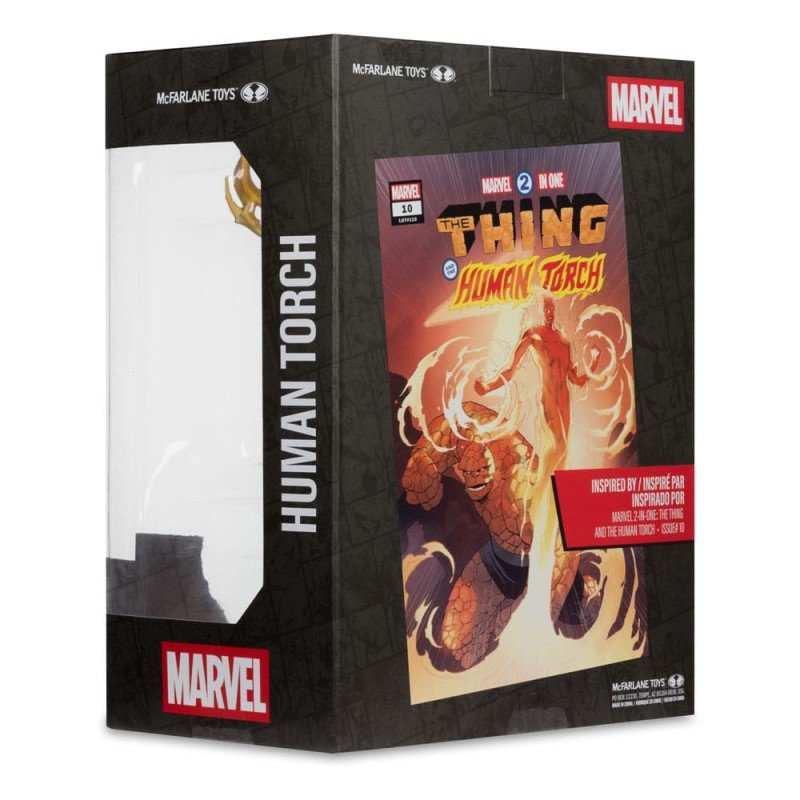 Marvel Collection statuette PVC 1/6 Human Torch (Marvel 2 in 1 no.10) 29 cm | 0787926148435