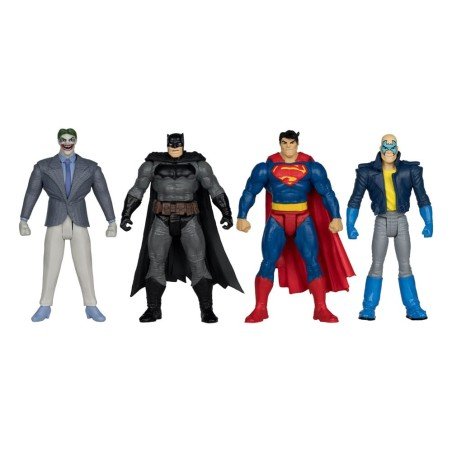 DC Direct Page Punchers pack 4 figurines Batman & Son of Batman & Superman & Joker 7 cm | 0787926159639