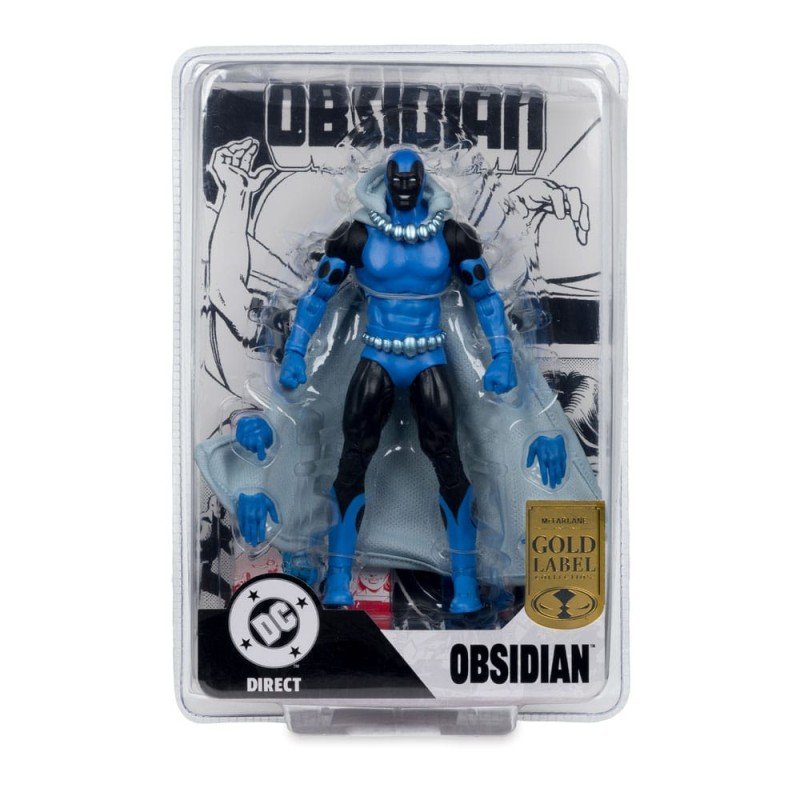 DC Direct figurine Obsidian (Infinity Inc no.16) (Chase) (Gold Label) 18 cm | 0787926159691