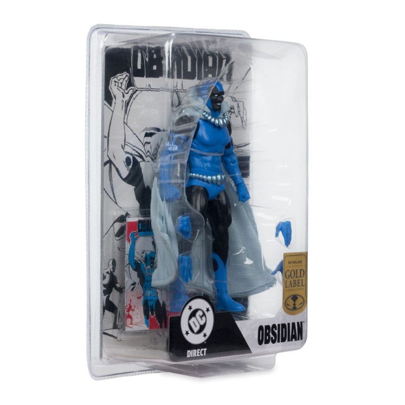 DC Direct figurine Obsidian (Infinity Inc no.16) (Chase) (Gold Label) 18 cm | 0787926159691