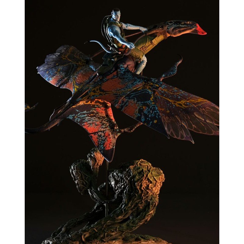 Avatar : La Voie de l'eau figurine Recom Quaritch & RDA Banshee (Gold Label) | 0787926164619