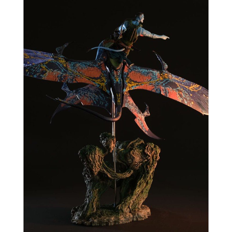 Avatar : La Voie de l'eau figurine Recom Quaritch & RDA Banshee (Gold Label) | 0787926164619