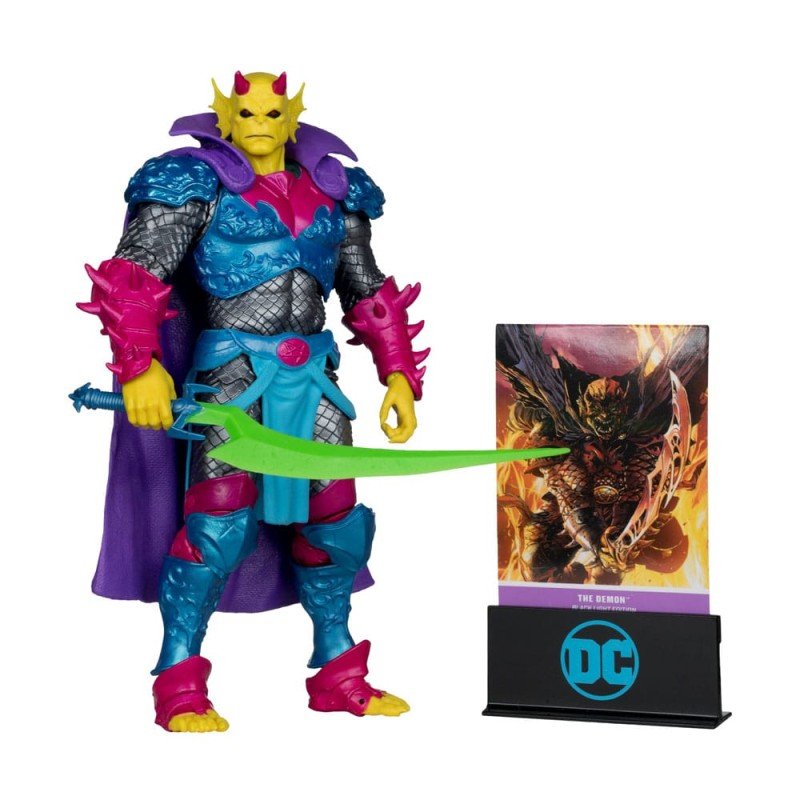 DC Multiverse figurine The Demon (Demon Knights) Black Light Edition (Gold Label) 18 cm | 0787926172072
